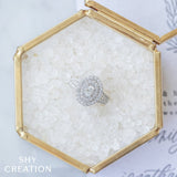 Breanna 0.75 ct. Oval Diamond Engagement Ring