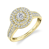 Rose 0.75 ct. Diamond Engagement Ring