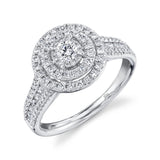 Rose 0.75 ct. Diamond Engagement Ring