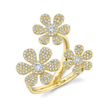 Flower Diamond Ring