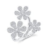 Flower Diamond Ring