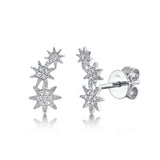 Starling Diamond Stud Earrings