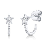 Vixen Diamond Star Earrings