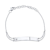 Andy Diamond Bar Bracelet