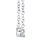 Diamond Bar Necklace