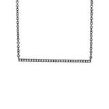 Diamond Bar Necklace