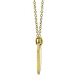 Diamond Dog Tag Necklace