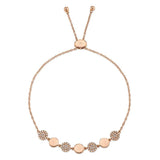 Jane Diamond Pave Circle Bracelet