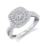 Sabrina 0.75 ct. Diamond Infinity Engagement Ring