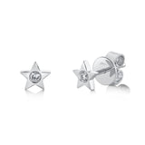 Starla Diamond Stud Earrings