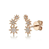 Starling Diamond Stud Earrings