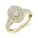 Breanna 0.75 ct. Oval Diamond Engagement Ring