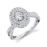 Gina 0.75 ct. Diamond Infinity Engagement Ring