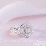 Angie 0.75 ct. Diamond Infinity Engagement Ring