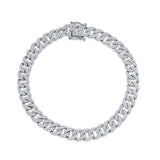 Bella Diamond Pave Chain Bracelet