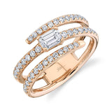Florence Emerald Diamond Ring