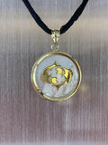 Zodiac Pisces 14K Yellow Gold Pendant
