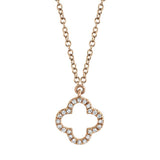 Irene Diamond Clover Necklace