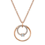 Lyla Diamond Circle Necklace