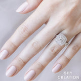 Sabrina 0.75 ct. Diamond Infinity Engagement Ring