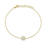 Sunny Diamond Starburst Bracelet