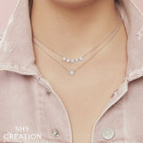 Sunny Diamond Starburst Necklace