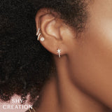 Vixen Diamond Star Earrings