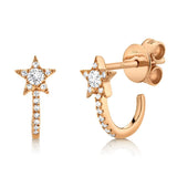 Vixen Diamond Star Earrings